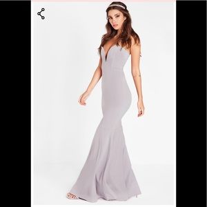 Lilac missguided dress